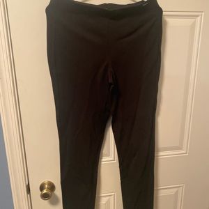 Black stretch pants tahri brand